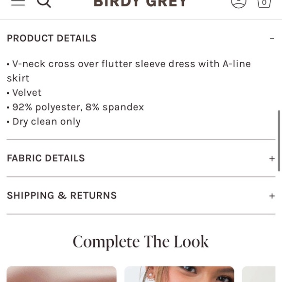 Birdy Grey Velvet floor length dress in Peacock blue - Picture 9 of 13